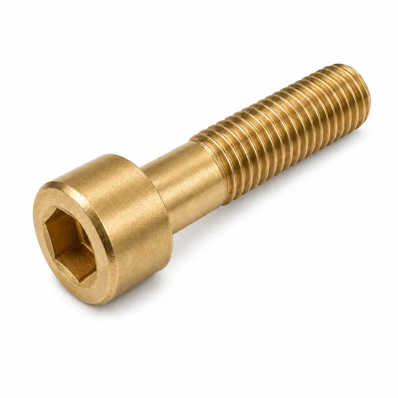 Don't Miss Out 3/8-16 X 3" Socket Cap Screws Hex Socket Drive Brass (6 / Pkg.)