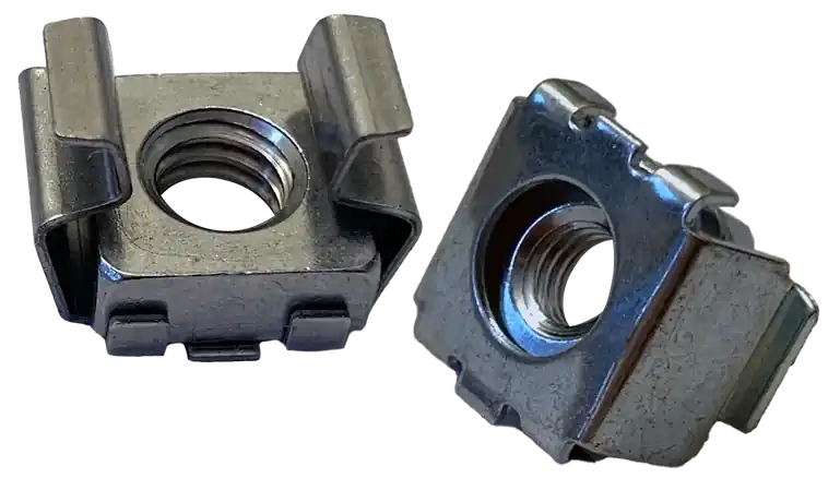 10-24 Cage Nuts Panel 025-063 Steel Zinc Plated (1000 / Pkg.) Top Pick