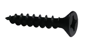 8 X 3/4" Wood Screws Deep Thread Combination Square/Phillips Drive Flat Head Steel Black Oxide (11000 / Pkg.) Price Drop
