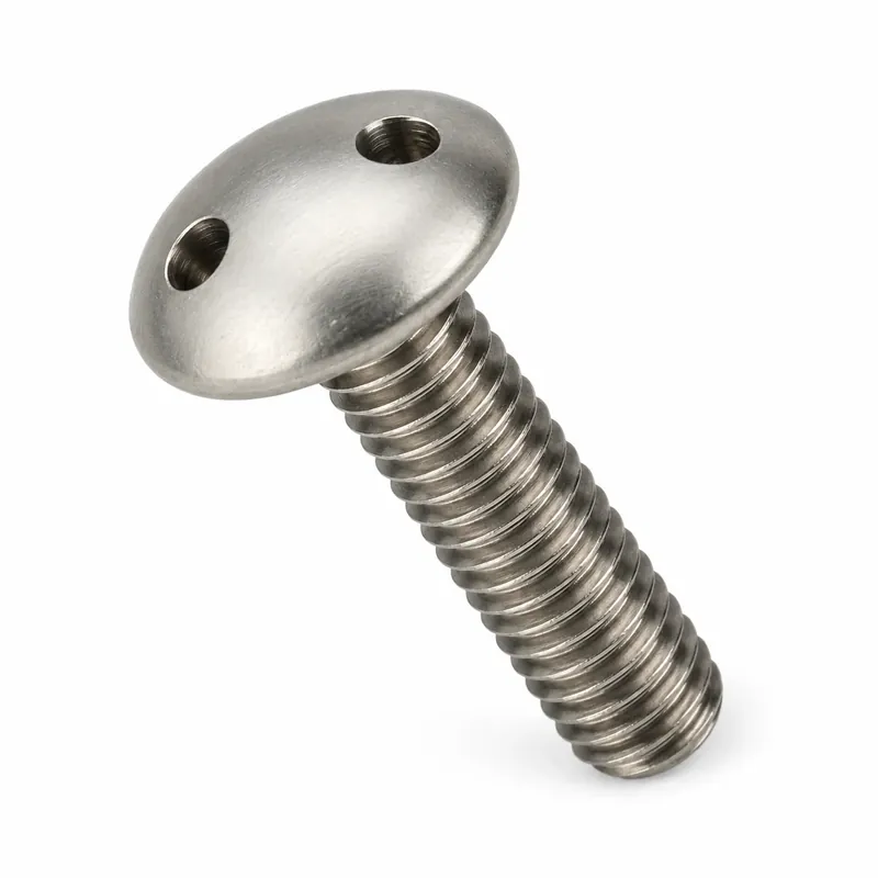 3/8-16 X 1/2" Tamper Resistant Machine Screws Truss Head Spanner Drive 18/8 Stainless Steel (100 / Pkg.) Reduced Price