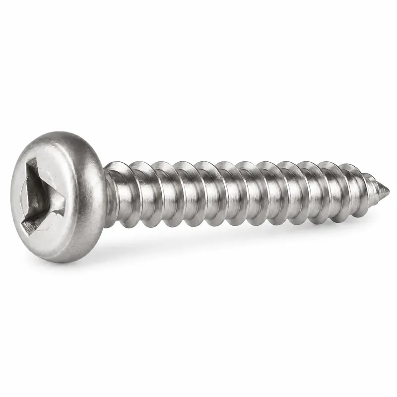 Order Now 6 X 1-1/2" Tamper Resistant Sheet Metal Screws Pan Head Tri-Wing Drive 18/8 Stainless Steel (100 / Pkg.)
