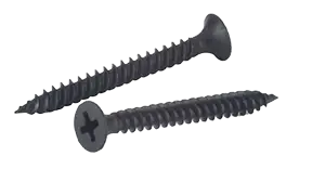 Flash Sale 6 X 1-5/8" Fine Thread Drywall Screws Bugle Head Phillips Drive Steel Black Phosphate (5000 / Pkg.)