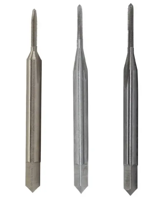 6-32 UNC CS Hand Tap Set 2" OAL Uncoated (Bright) DWTS6-32 (3 / Pkg.) Markdown