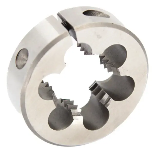 1-1/4"-12 HSS Left Hand Round Adjustable Die 2-1/2" OD Uncoated (Bright) DWTH212-11412LH Flash Sale