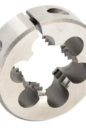 1-1/8"-12 HSS Round Adjustable Die 2-1/2" OD Uncoated (Bright) DWTH212-11812 Certified