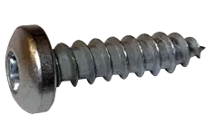 6 X 1/2" Type B Self Tapping Sheet Metal Screws Pan Head Six Lobe Drive Steel Zinc & Bake (10000/Pkg.) Popular