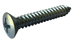 Mega Sale 14 X 1-3/4" Type A Self Tapping Sheet Metal Screws Oval Head Phillips Drive Steel Zinc & Bake (1500/Pkg.)