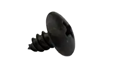 One Day Deal 8 X 1/2" Type B Self Tapping Sheet Metal Screws Truss Head Phillips Drive Steel Black Oxide (10000/Pkg.)