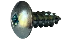 Today Only 14 X 1-1/2" Type A Self Tapping Sheet Metal Screws Pan Head Square Drive Steel Zinc & Bake (2000/Pkg.)