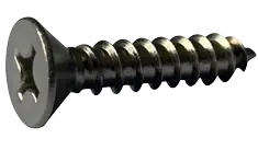 Best Seller 6 X 5/8" Type A Self Tapping Sheet Metal Screws Flat Head Phillips Drive 18/8 Stainless Steel (5000/Pkg.)