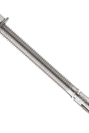 1/2" X 7" DeWalt Power-Stud+ SD6 Wedge Anchors Cracked Concrete 316 Stainless Steel 7626SD6-PWR (25 / Pkg.) Seasonal Sale