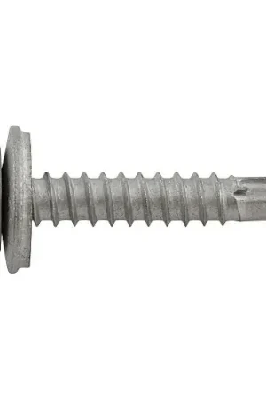 Top Rated 1/4"-14 X 1-1/2" DeWalt Self-Drilling Screws Hex Washer Head Point Type 3 Carbon Steel DFSEHL577 (1500/Pkg.)