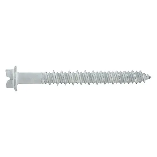 Price Drop 1/4" x 1-1/4" DeWalt UltraCon+ Concrete Screw Anchor Hex Head Washer Slotted Carbon Steel Stalgard White DFM2ELD250 (2500/Pkg.)