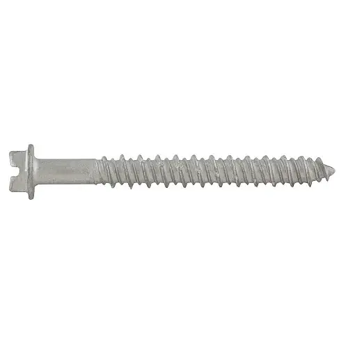 Big Sale 1/4" x 1-3/4" DeWalt UltraCon+ Concrete Screw Anchor Hex Washer Head Carbon Steel Stalgard Silver DFM2ELG341 (2000/Pkg.)