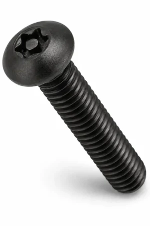 5/16-18 X 1-3/4" Tamper Resistant Machine Screws Button Head Pin-In Six Lobe Drive Alloy Steel Black Oxide (100 / Pkg.) Hot Deal