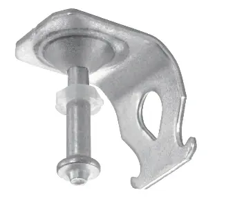 Certified Gripple Butterfly Trapeze Hanger No. 2 15 Ft Length 1/4" Ceiling Anchor End 100 lb SWL BT2-LG-15FT-CWHQ (10/Pkg.)