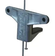 One Day Deal Gripple Butterfly Trapeze Hanger No. 2 15 Ft Length Loop End + GCB 10-16mm Flange Beam Clip 100 lb SWL BT2-LG-15FT-GCB1016 (10/Pkg.)