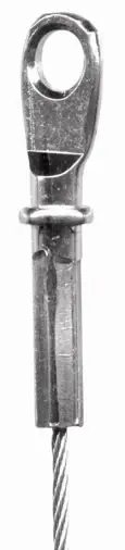 Gripple HangPro Hanger No. 2 5 Ft Length 1/4" Straight Eyelet End 120 lb SWL HP2-EYQG-5FT (10/Pkg.) Fan Favorite