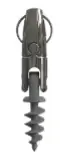 Top Rated Gripple Angel Mini Helix 10 Ft Length NP00 Ceiling Clip End (Shot Fire) 33 lb SWL AL1-SMHX-NP00-10FT (10/Pkg.)
