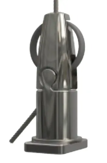 Gripple Angel T19 20 Ft Length NS45 Ceiling Clip End + 1" Pin (Nitroset) 33 lb SWL AL1-ST19-NS45-20FT (10/Pkg.) Time-Limited