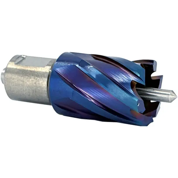 While Supplies Last 1-3/8" X 3" nACo Coated Annular Cutter 3/4" Weldon Shank HSS ANC5-530-351