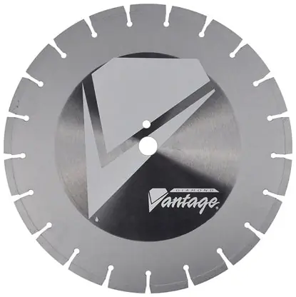 New Release Diamond Vantage 3621EWCX4 36" x 0.210" x 1" Walk Behind Saw Diamond Blade for Concrete X4000 PRO - CONCRETE