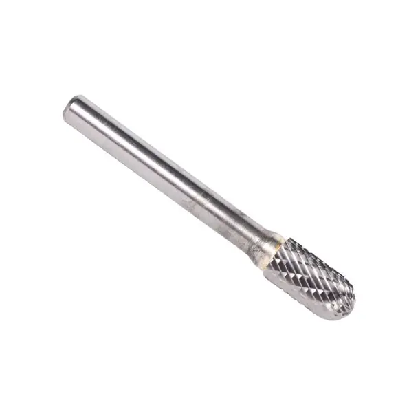 1/8" X 5/8" Cylindrical Radius-End Double Cut Carbide Bur Solid Carbide 1/4" Round Shank DULSC12 Weekend Sale