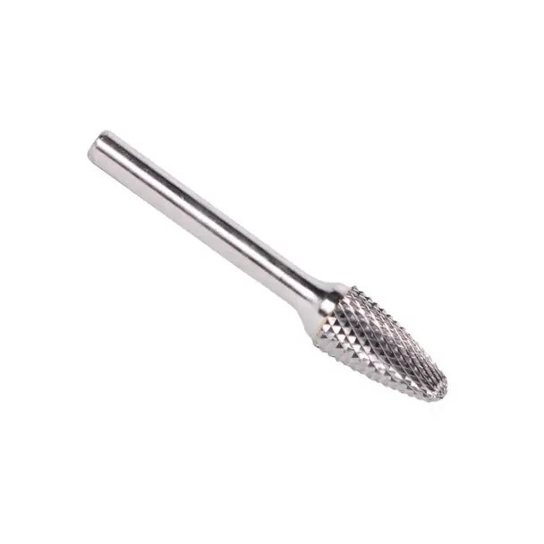 Buy Today 5/8" X 1" Tree Radius End Double Cut Carbide Bur Solid Carbide 1/4" Round Shank DULSF6