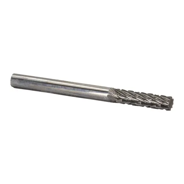Factory Price 3/16" X 1/2" Cylindrical Miniature Carbide Bur Solid Carbide 1/8" Round Shank DULSA53