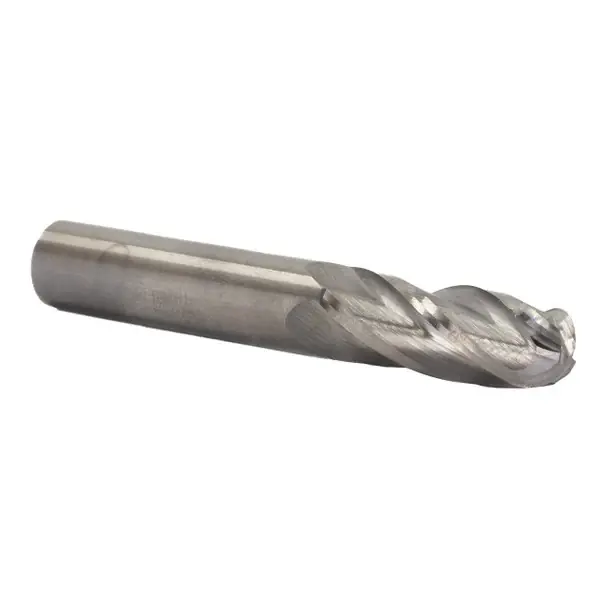 Save Now 1/8" X 1/2" 4 Flute Single End Ball End End Mill Solid Carbide 1/8" Shank MMO1/8-4FSE-BN