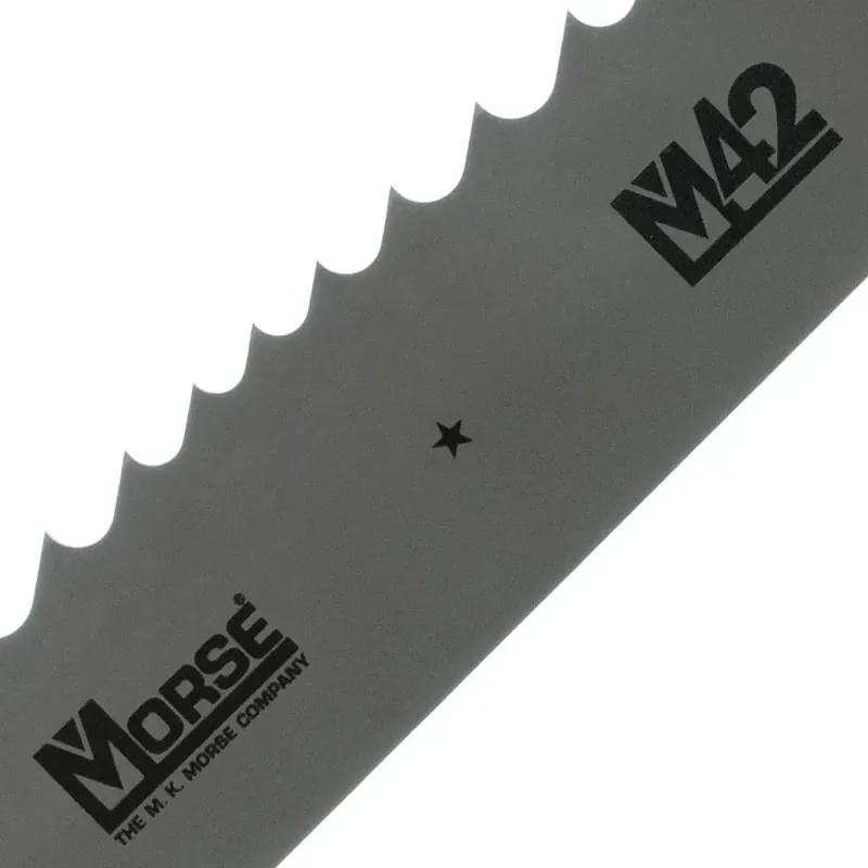 1-1/2" X .050" 4/6 TPI M42 Cobalt Bi-Metal Band Saw Blade (250 ft / Coil) MK Morse ZWEN635C46M42 Authentic