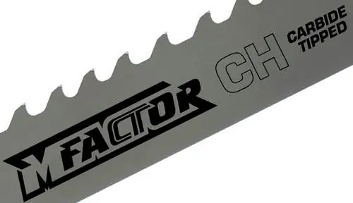 1-1/2" X .050" 3/4 TPI M-Factor CH Carbide Tipped Band Saw Blade (125 ft / Coil) MK Morse ZCTNCH34 Must Have