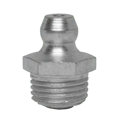 1/8-27 PTF Extra Short SAE Special Grease Fitting Steel Zinc Clear (250 / Bag) Reduced Price