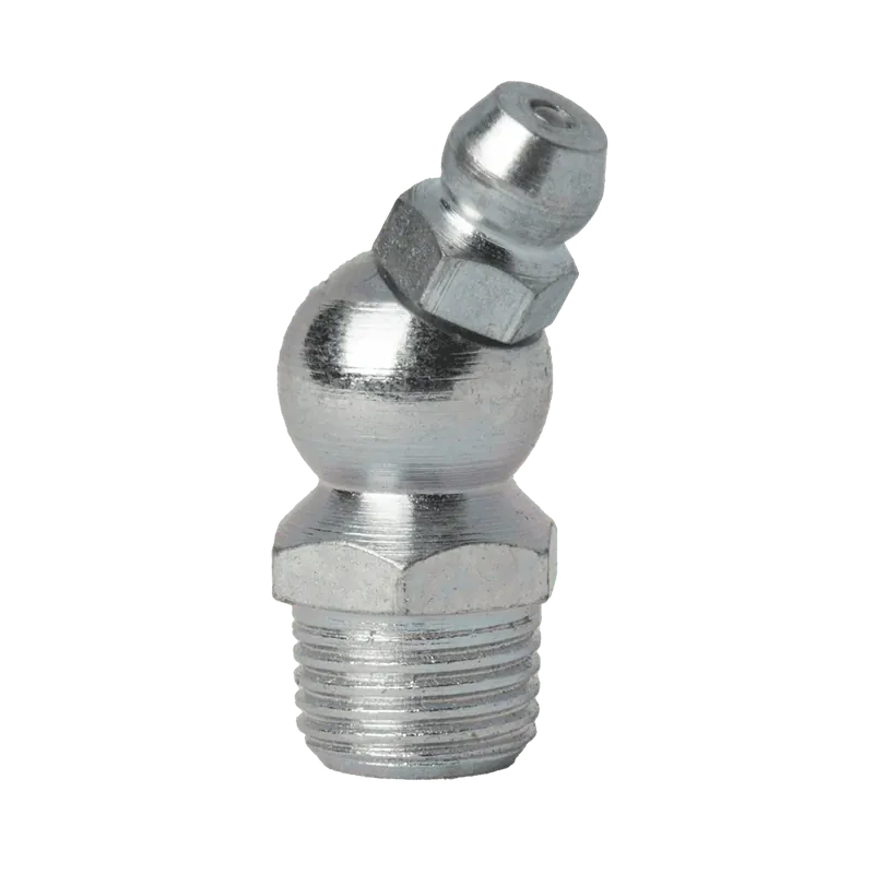 1/8-27 PTF 30 Degree Short SAE Special Grease Fitting Steel Zinc Clear (125 / Bag) Direct From Factory