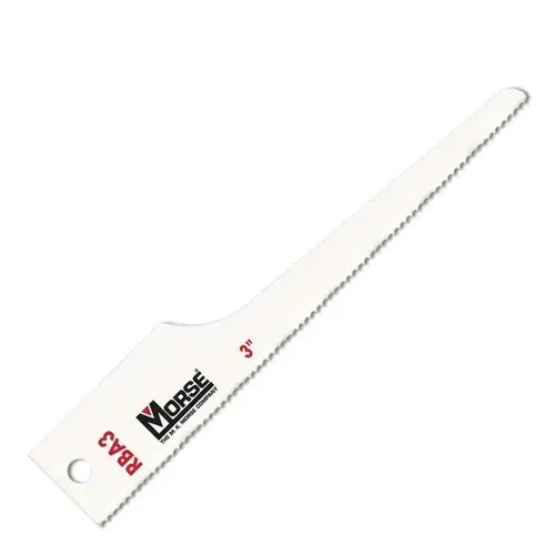 4" 1/2" 18 TPI Air Saw Blade Bi-Metal .035" Thick (25 / Pkg.) MK Morse RBA43518T25 Fresh Stock