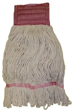 Magnolia Brush 4932 White/X-Large Looped-End Wet Mop Head Express Delivery