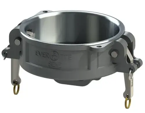 8" Cam & Groove Dust Cap Ever-Tite Aluminum Next Day Delivery