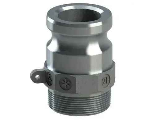 1-1/4" Type F Cam & Groove Adapter x Male NPT Ever-Tite Aluminum Super Sale