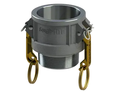 Best Price 5" Type B Cam & Groove Coupler x Male NPT Tough-Tite Aluminum