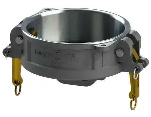 Must Have 8" Cam & Groove Dust Cap Tough-Tite Aluminum
