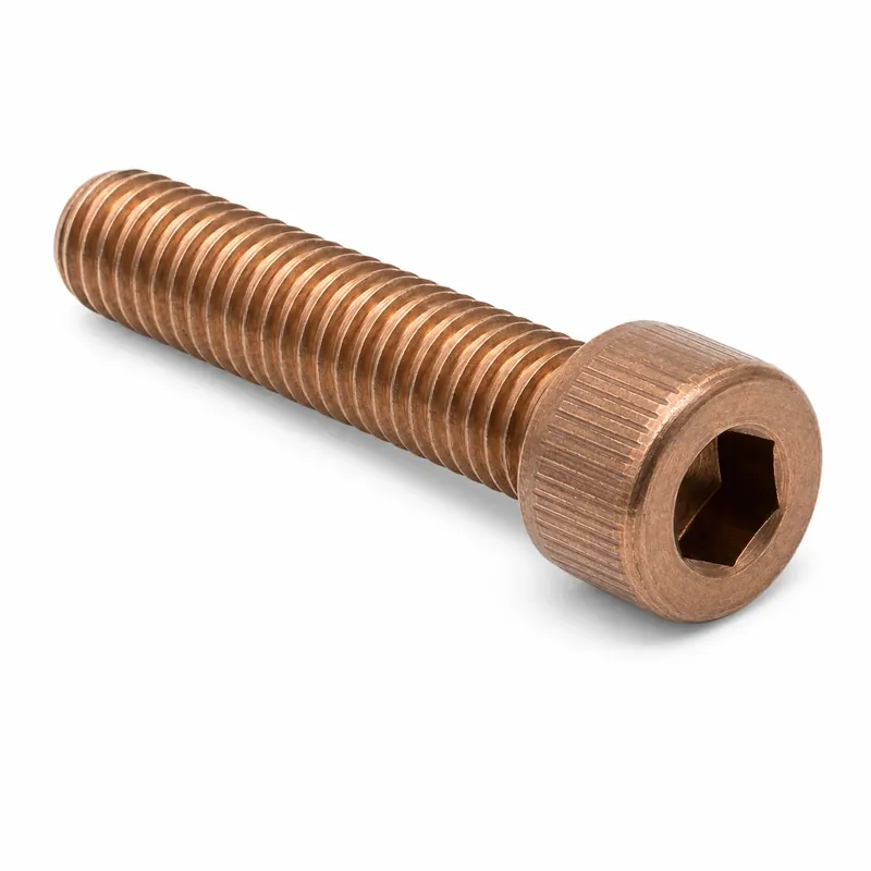 Hot Deal 8-32 X 1/2" Socket Cap Screws Hex Socket Drive Fully Threaded Silicon Bronze (100 / Pkg.)