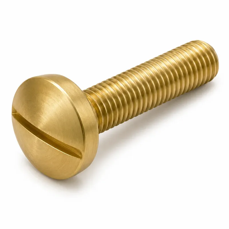4-40 X 1/2" Binding Head Machine Screws Slotted Drive Brass (200 / Pkg.) Deal