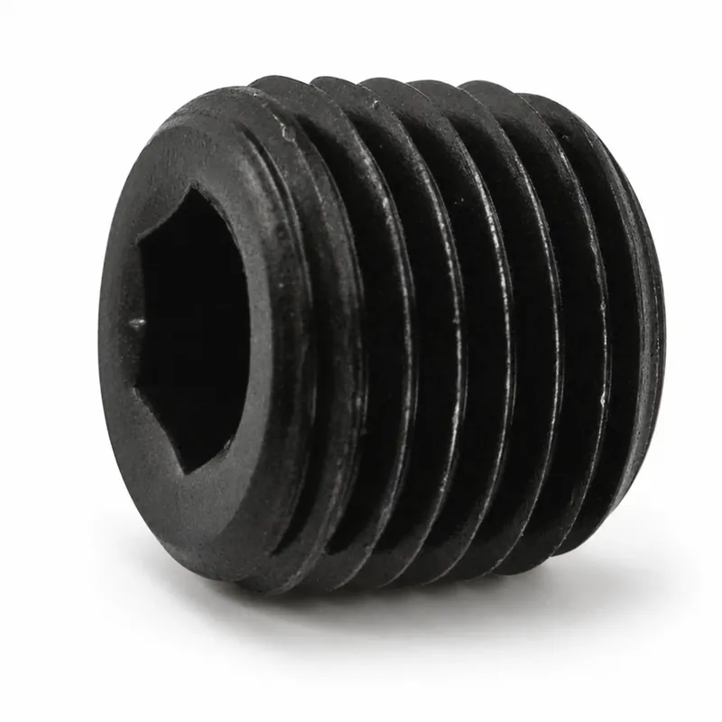 Save Now HOLO-KROME 10002 1/16"-27 NPTF Socket Pressure Plugs Dryseal 3/4" Taper Alloy Steel Thermal Black Oxide (100 / Pkg.)