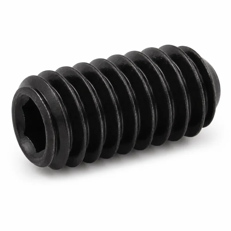 HOLO-KROME 32146 5/16-18 X 1/2" Cup Point Socket Set Screws Alloy Steel Thermal Black Oxide (100 / Pkg.) Bargain