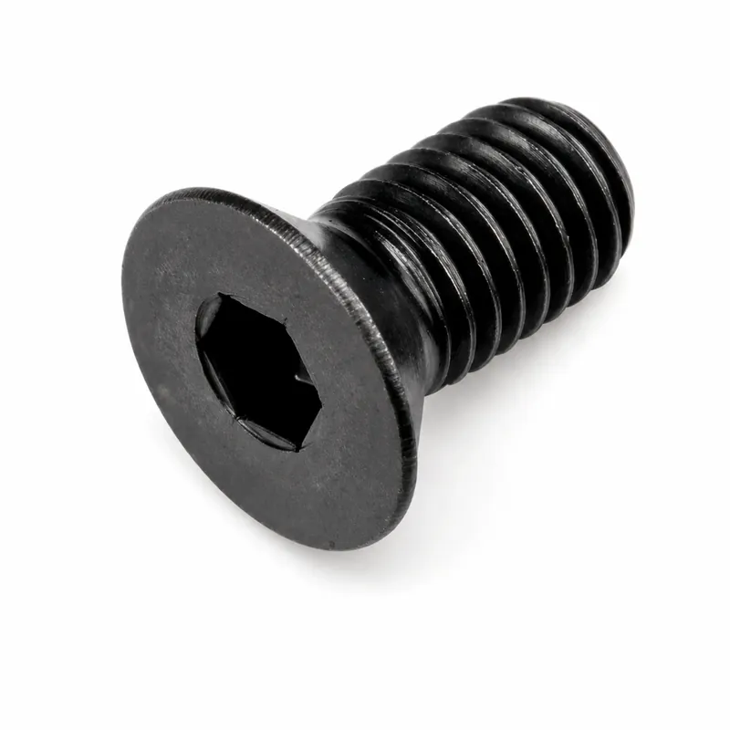 HOLO-KROME 61022 1/4-28 X 3/4" Socket Cap Screws Flat Head Hex Socket Drive Alloy Steel Thermal Black Oxide (100 / Pkg.) Today Only