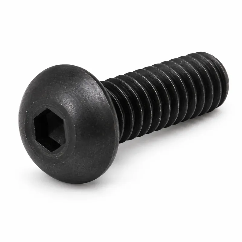 HOLO-KROME 65036 3/8-24 X 1/2" Socket Cap Screws Button Head Hex Socket Drive Alloy Steel Thermal Black Oxide (50 / Pkg.) Special Discount