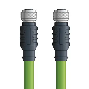 PB4110101S05 - LAPP UNITRONIC® PROFIBUS Cordsets 22 AWG / 1 pair Bus - Violet PVC - M12 Male 90 deg / Wire Leads connectors - 5m Today Only