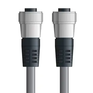 Genuine DN4110055S02 - LAPP UNITRONIC® DeviceNet Cordsets 15 & 18 AWG / 1 + 1 pair Bus - Gray PVC - 7/8 in Female / 7/8 in Female connectors - 2m