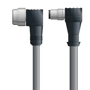 Best Price DN4110062S02 - LAPP UNITRONIC® DeviceNet Cordsets 15 & 18 AWG / 1 + 1 pair Bus - Gray PVC - 7/8 in Male 90 deg / M12 Male 90 deg connectors - 2m