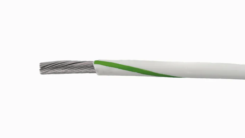 Place Order 3055 WG001 - Alpha Wire UL 1007/UL 1569 PVC Hook-Up/Lead Wire - 18 AWG - 16/30 Stranded Conductor - Tinned Copper - 300V - White/Green - 1000ft